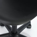 Chaise de bureau gris à roulettes, pieds en noir - COLLINS PA BASE