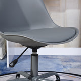 Chaise de bureau à roulettes, pieds en métal - BLOKHUS