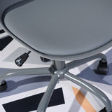 Office chair on wheels, metal legs - BLOKHUS