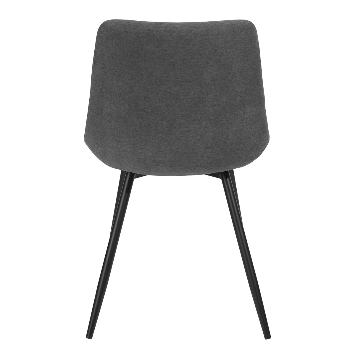 Set of 2 beige fabric dining chairs - CASEMIRO 2PCS (SET OF 2)