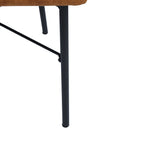 Set of 2 Scandinavian dining room chairs in velvet - JEFFRIES