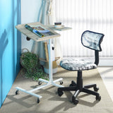 Swivel computer table/stand with wheels and adjustable height - AMALTHEA