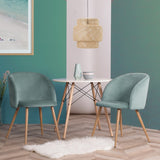 Green cactus Scandinavian dining chair - YNEZ CACTUS