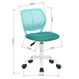 Office chair on wheels, metal legs - CARNATION