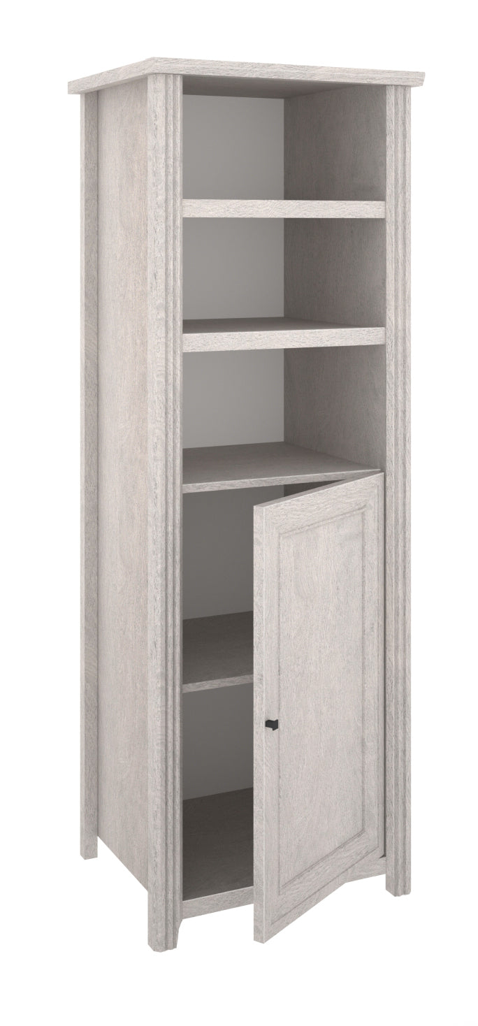 Imitation bleached oak bookcase, made in France