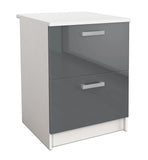 Kitchen base unit with 2 drawers, French manufacture - Clovis EG6BC