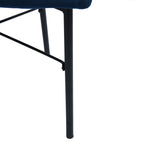 Set of 2 Scandinavian dining room chairs in velvet - JEFFRIES