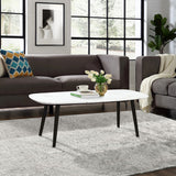 Scandinavian coffee table for marbled living room - KENNA MARBLE
