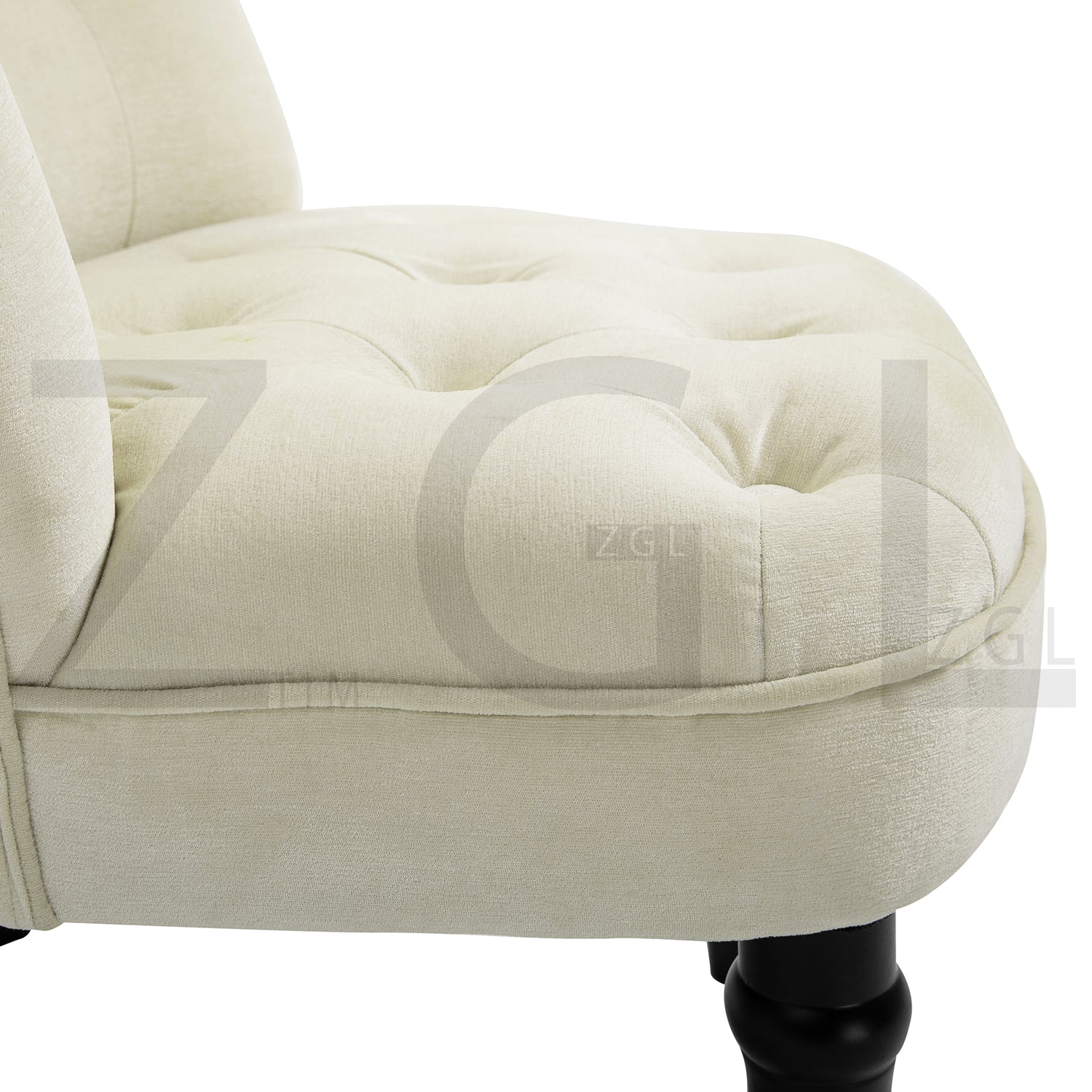 Scandinavian padded armchair comfortable backrest