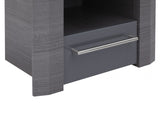 Bedside table with a modern and sober design with sliding drawer made in France - PAMELA